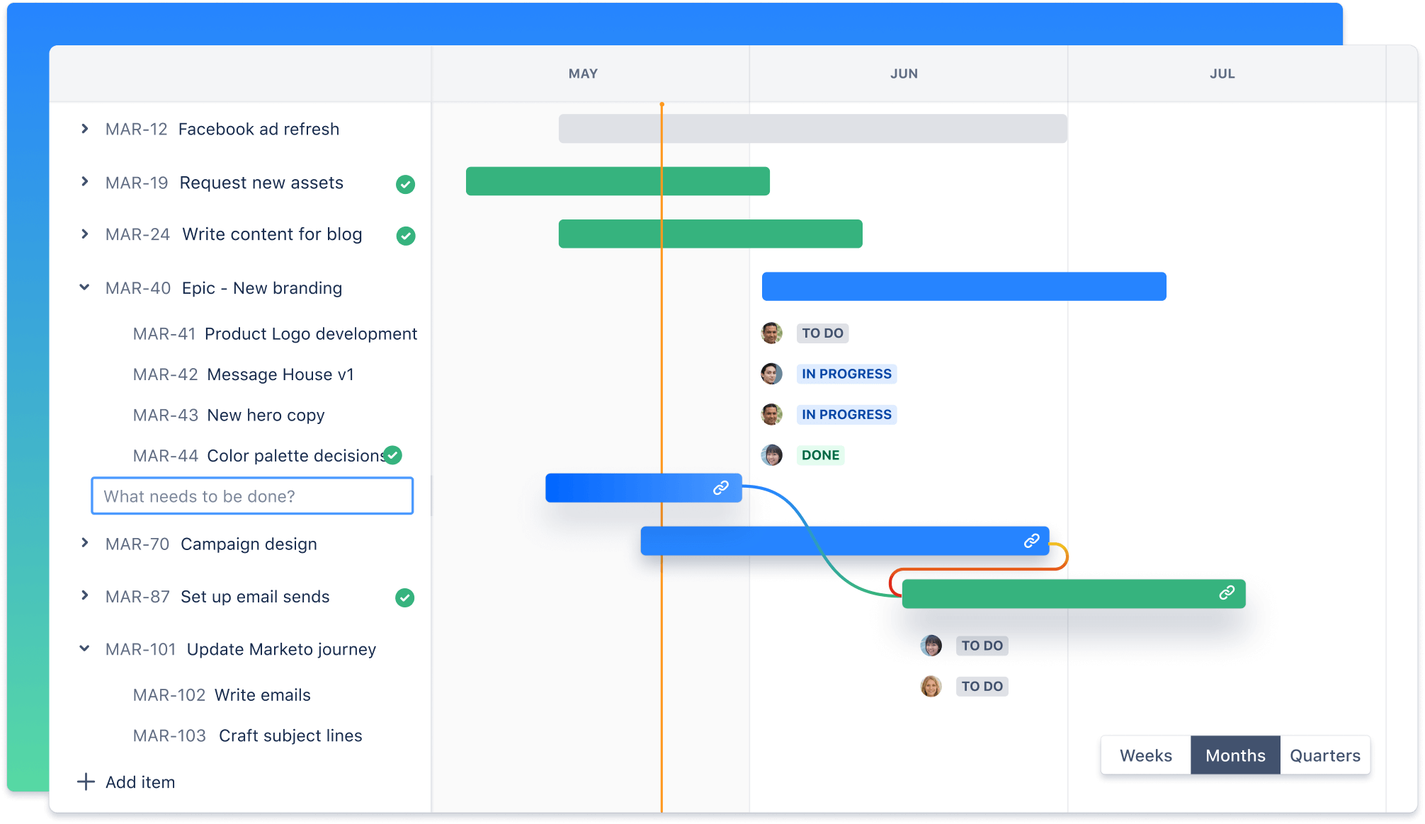 Plan complex campaigns in one place screen